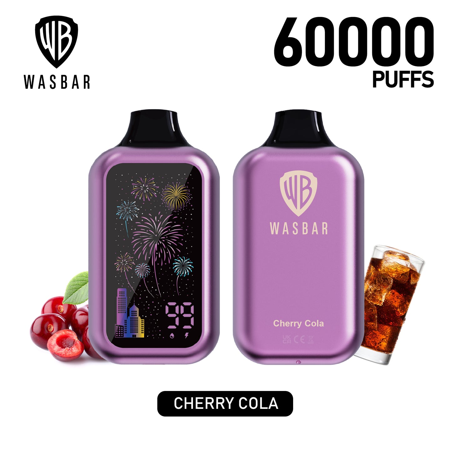Cherry Cola WASBAR 60K Vape
