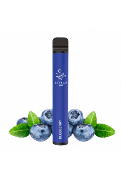 Blueberry Elf Bar 600 Vape Pod Device