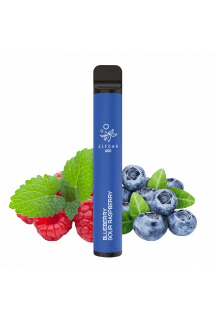 Blueberry Sour Raspberry - Elf Bar 600 disposable vape