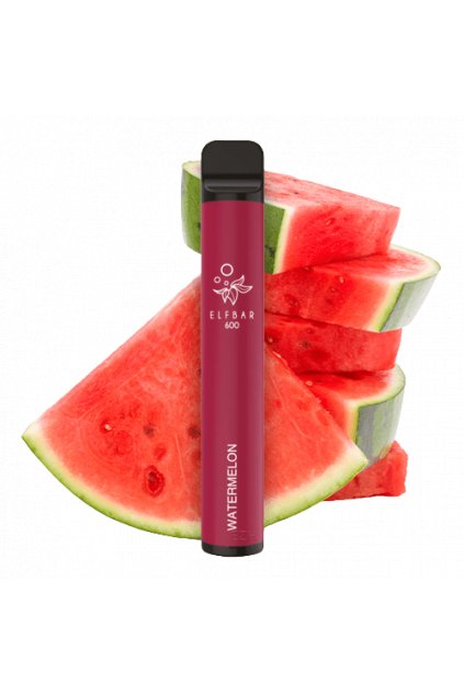 Elf Bar 600 Disposable Vape - Watermelon 2%