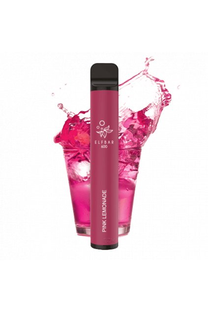 Elf Bar 600 bouffées Vape - Pink Lemonade