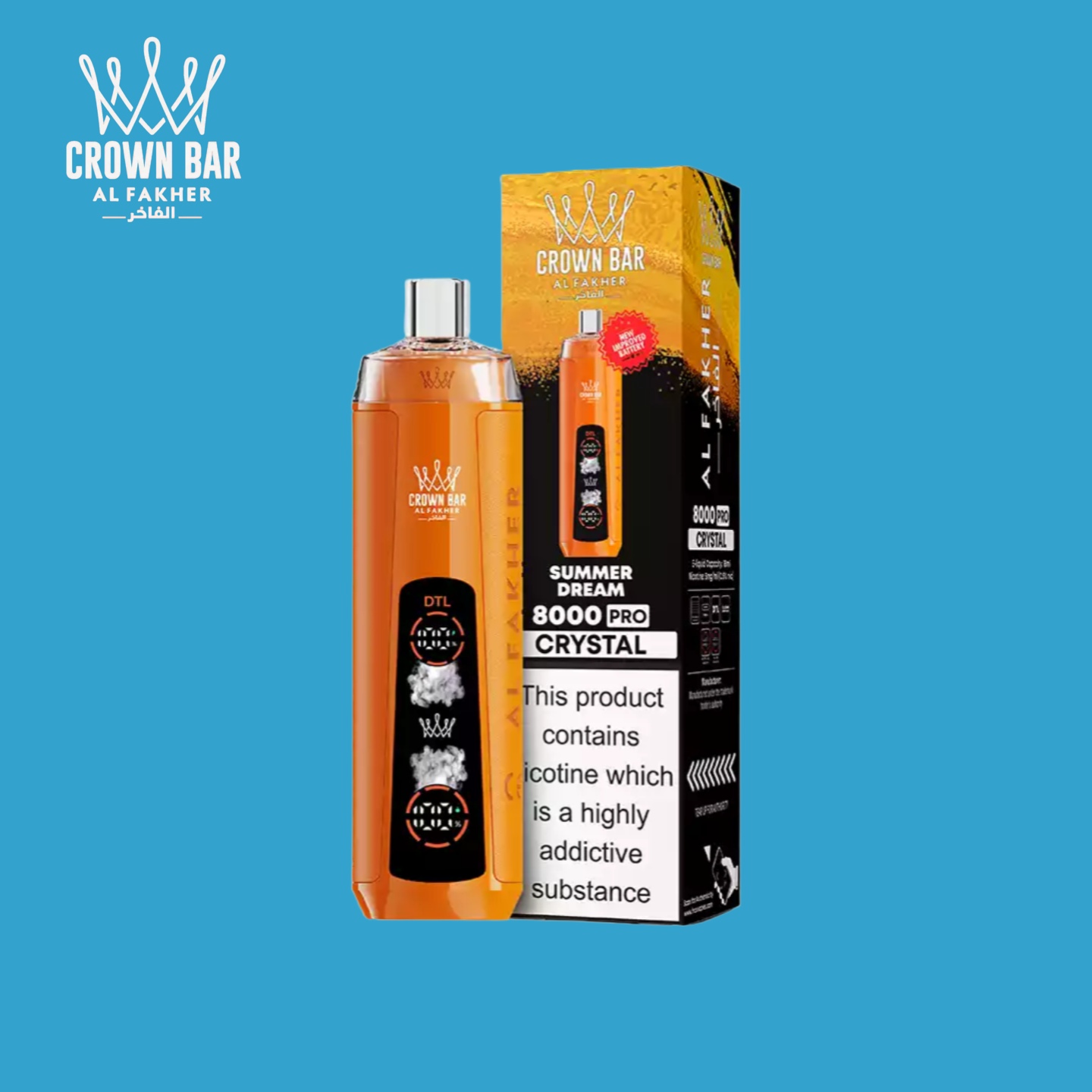 Al Fakher Vape 8000 bouffées Summer Dream