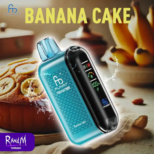Puff 20K Randm Vape Jetable with 2% Nicotine - Banana Cake