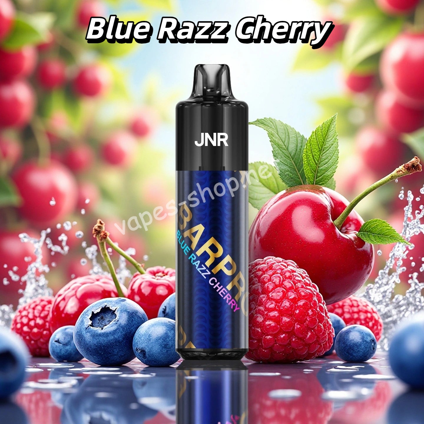 JNR Bar Pro 10000 Puff 10K Puffs Blue Razz Cherry Saveur Nicotine Vape  Jetable  Vapes-Shop