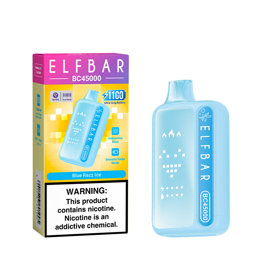 ELF BAR BC45000 45K Taff Blue Razz Ice