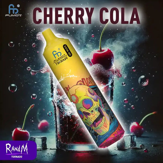 Randm Tornado 30000 Puffs Cherry Cola Gout with 600 mAh Rechargeable Batterie