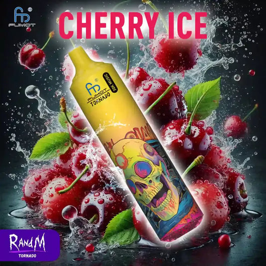 Tornado Vape Puff 30K Bouffees Cherry Ice Gout Music Version Cigarette électronique