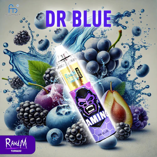 RandM Tornado 7000 Puff Cigarette électronique - DR Blue
