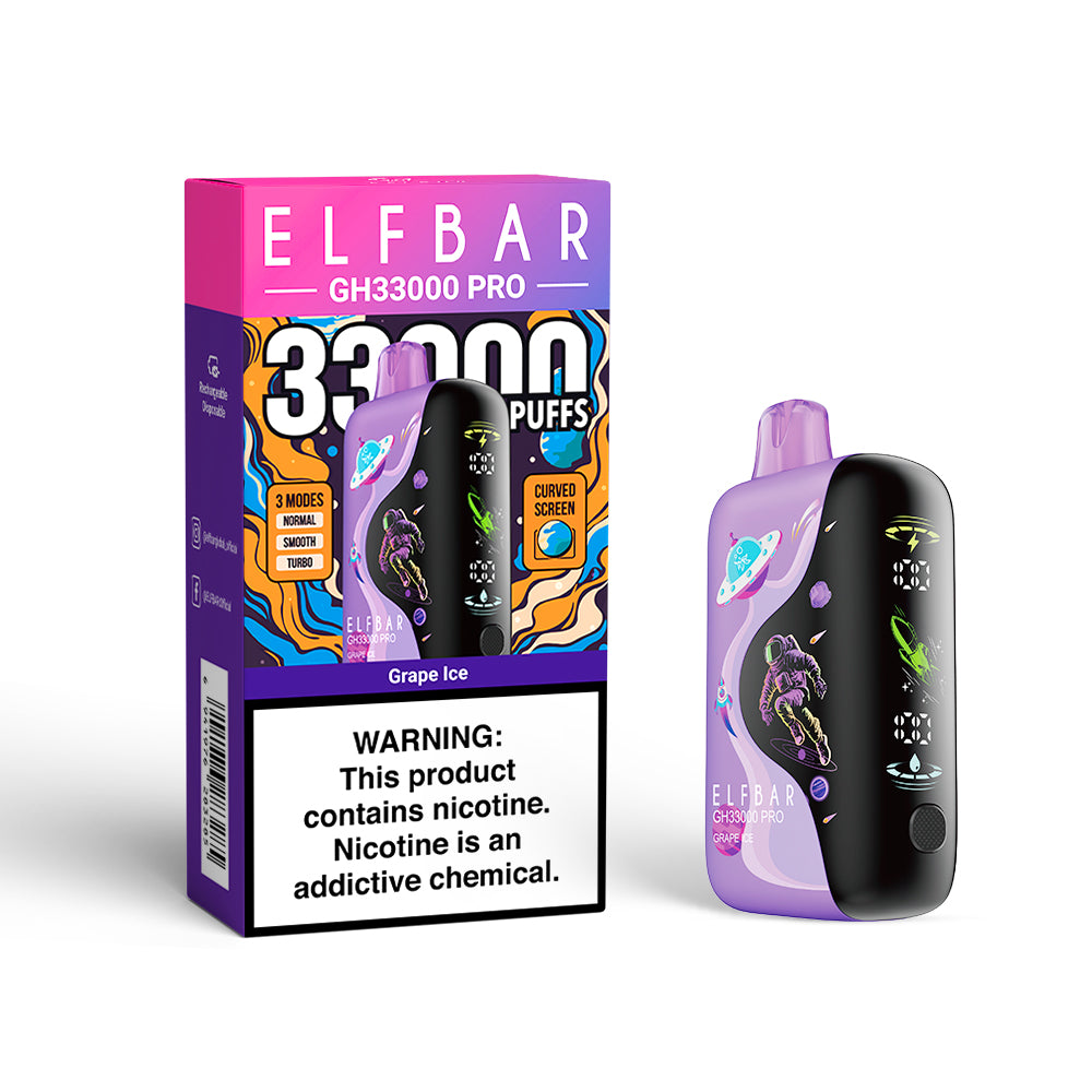 ELF BAR 33000 Taff Grape Ice Vape