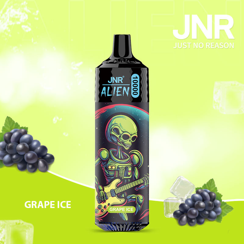 Liquide Cigarette électronique jetable Puff JNR Vape Jetable - Grape Ice Gout