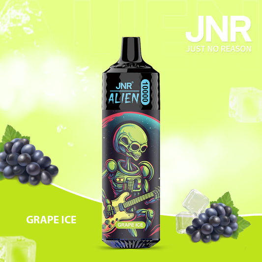 Liquide Cigarette électronique jetable Puff JNR Vape Jetable - Grape Ice Gout