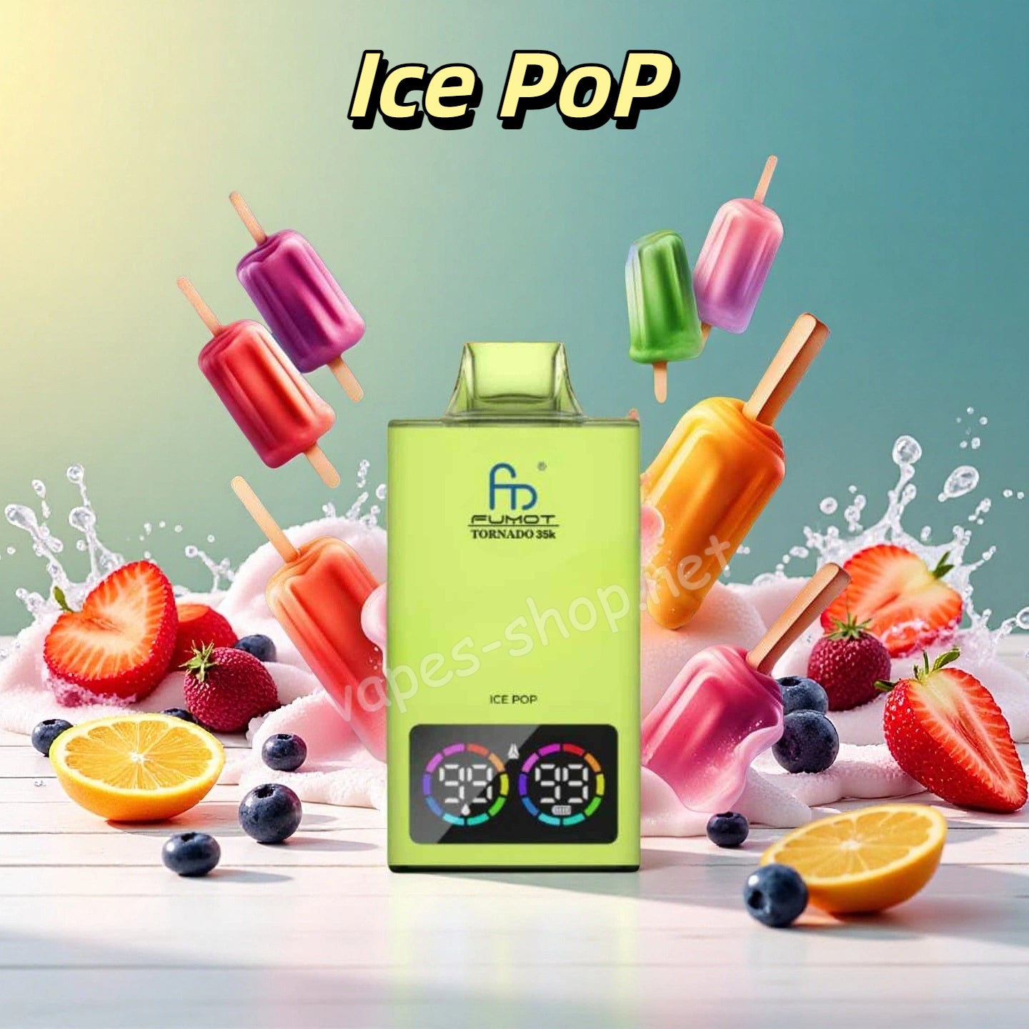 Ice PoP Puff Randm Tornado 35000 Vape