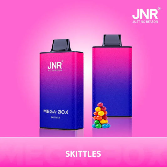 JNR Mega Box 25000 Puffs Skittles Gout Cigarette électronique Jetable