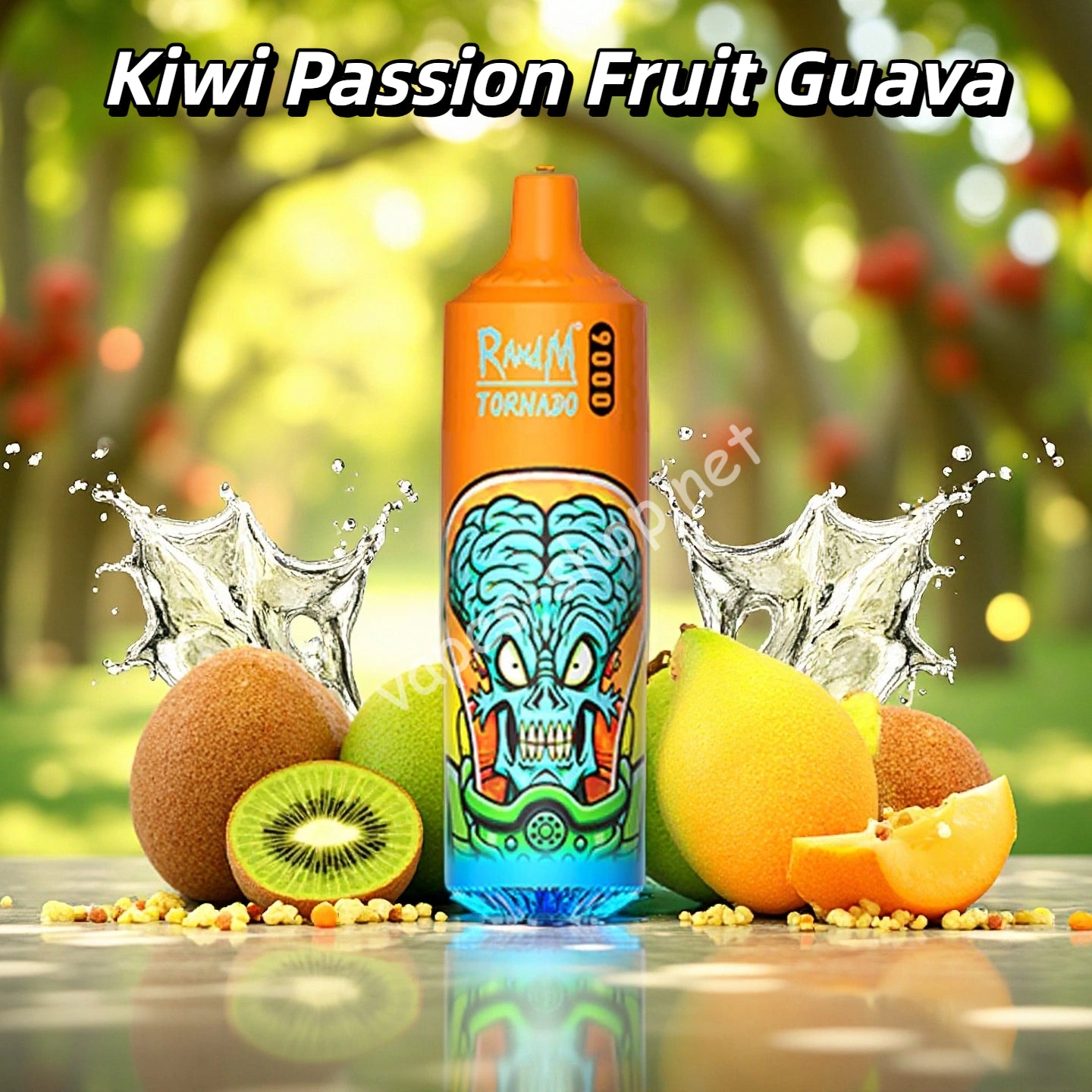 Randm Tornado 9K Puff 9000 Taff Vape Jetable Kiwi Passion Fruit Guava Vapes-Shop Randm Tornado 9K Puff 9000 Taff Vape Jetable Kiwi Passion Fruit Guava Vapes-Shop