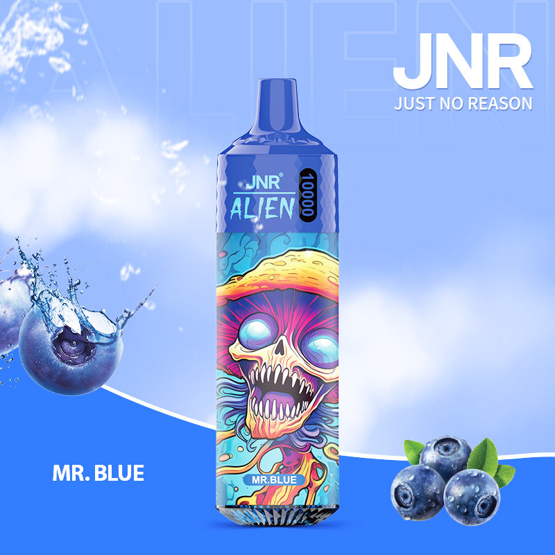 Mr. Blue Gout - JNR Vape Puff 10K Bouffees Rechargeable Cigarettes lectroniques Jetables Vapes-Shop Mr. Blue Gout - JNR Vape Puff 10K Bouffees Rechargeable Cigarettes lectroniques Jetables Vapes-Shop