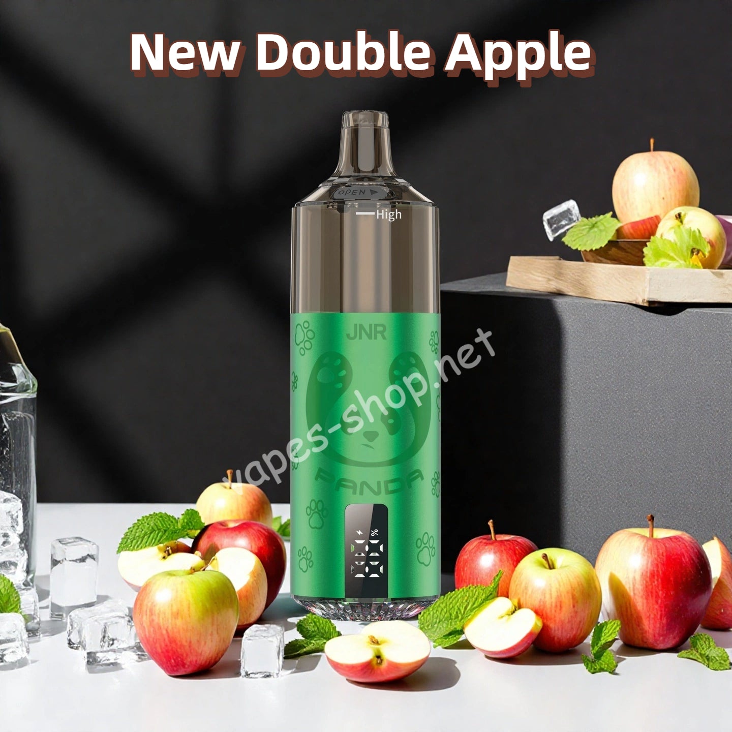 New Double Apple Gout de Puff JNR Vape Panda 25500 Puffs Cigarette  lectronique Jetable  Vapes-Shop