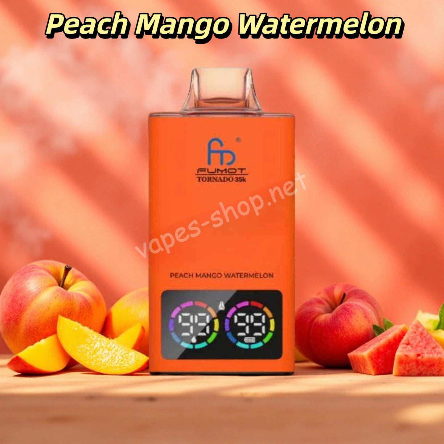 Peach Mango Watermelon Tornado 35000 Puffs