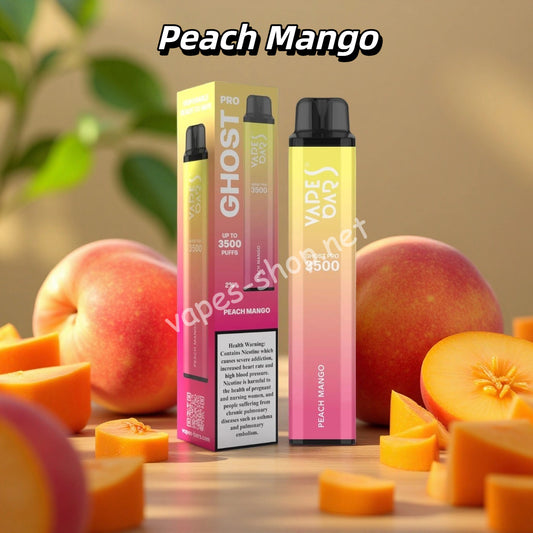 Peach Mango Puff 3500 Taff Vape