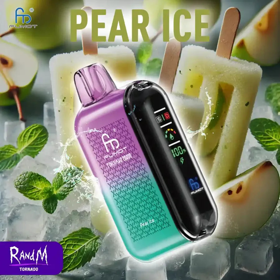 Puff 20K Bouffees Pear Ice Gout Cigarette électronique Jetable with 20ml E-liquide