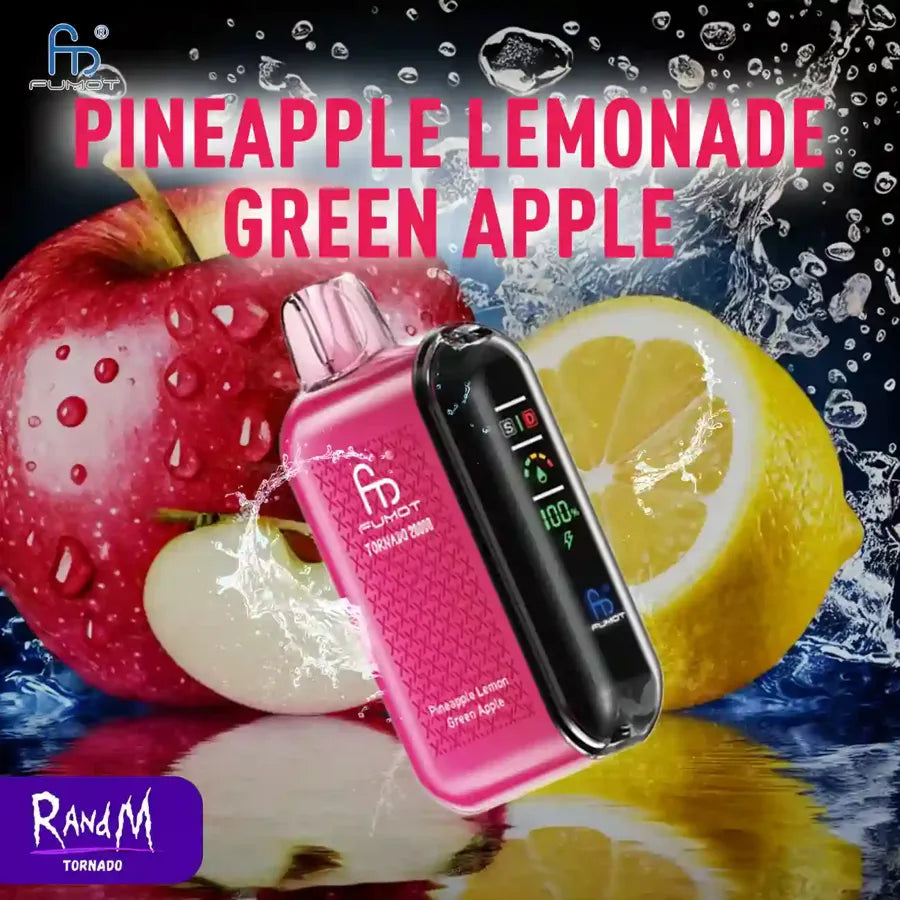 Puff 20K Bouffees Pineapple Lemonade Green Apple Saveurs Cigarette électronique Jetable
