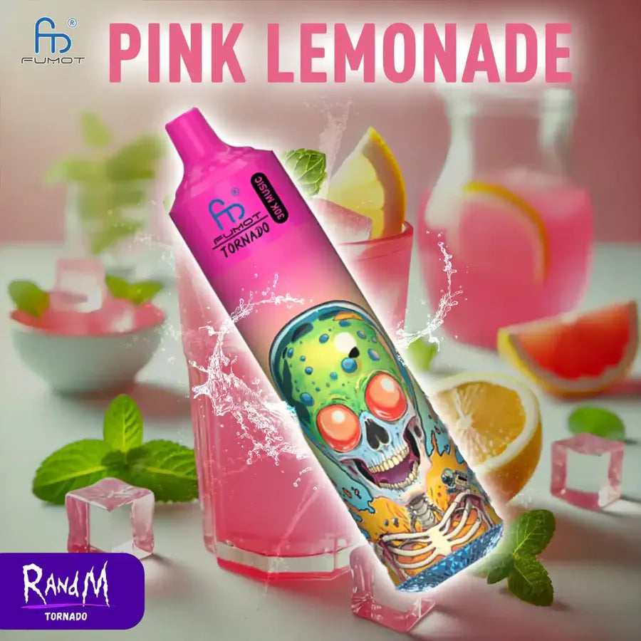 Randm Tornado 30000 Bouffees Prix Puff 30K Puffs Cigarrete Pink Lemonade Gout