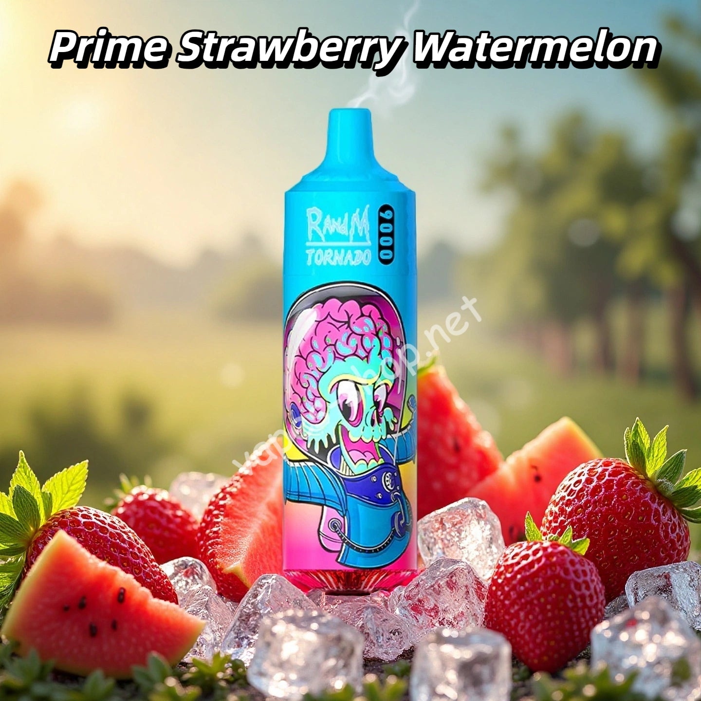 Prime Strawberry Watermelon Fumot Vape Jetable Puff 9K Taff