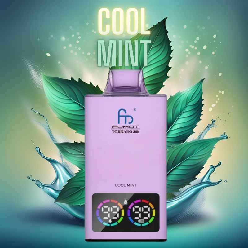 Fumot Tornado 35K Puff Vape Jetable Cool Mint Saveur