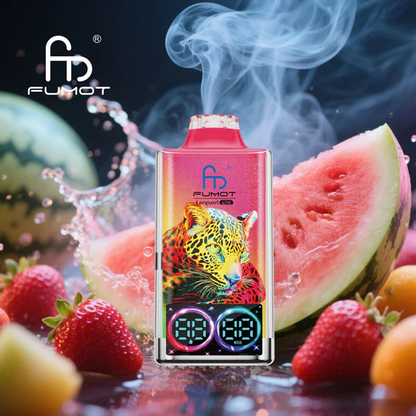 Strawberry Watermelon Gout - Prix Puff 40K Bouffees Vape Jetable Online
