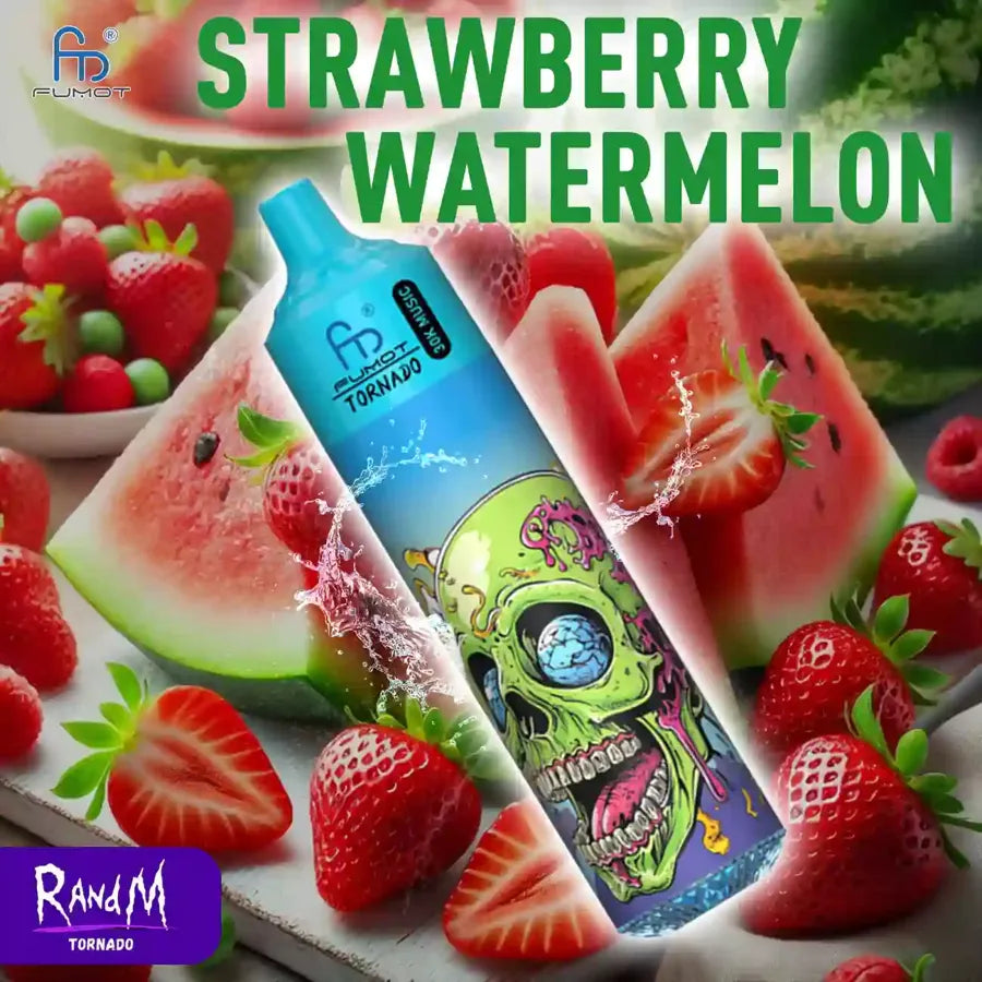 Prix Puff Tornado 30K Big Puffs Cigarette électronique Jetable Strawberry Watermelon Saveur