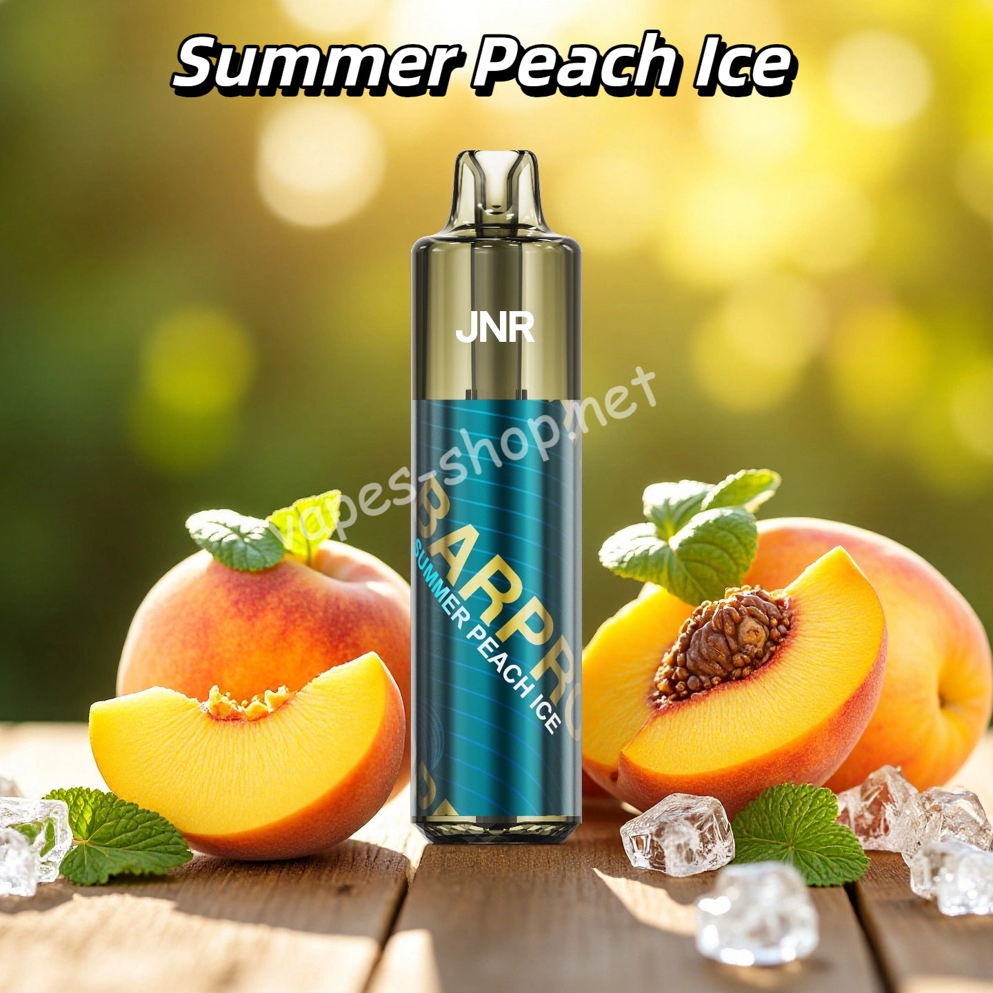Summer Peach Ice Puff JNR Vape 10k