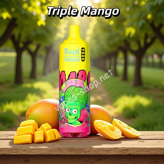 Triple Mango Puff 9000 Taff Vape Jetable