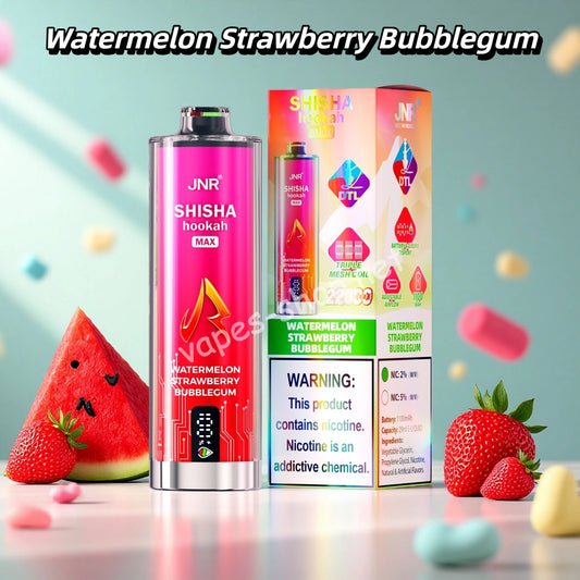 Watermelon Strawberry Bubblegum Puff JNR 22K Bouffees