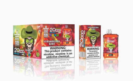 Puff 20000 Taff Strawberry Kiwi Cigarette électronique Jetable 25ml Liquide