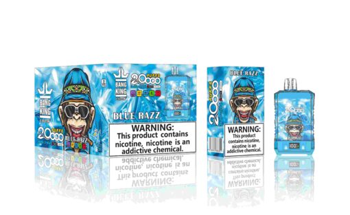 Puff 20000 Taff Blue Razz Double Crystal Cigarettes électroniques Jetables