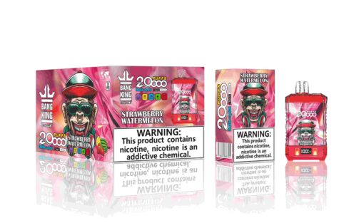 Bang King 20000 Puff Cigarette électronique Jetable Strawberry Watermelon