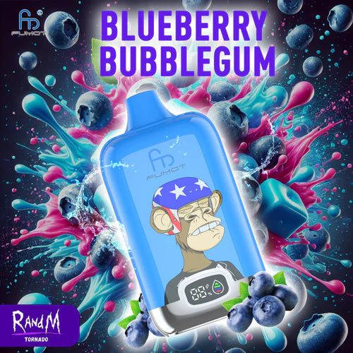 RandM Tornado 12K Digital Box Blueberry Bubblegum