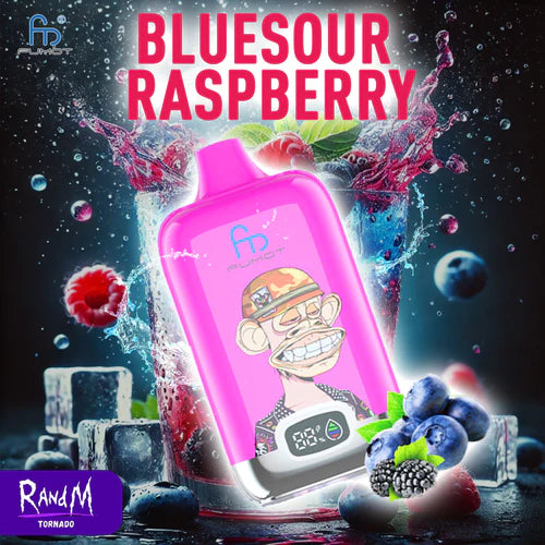 Randm Tornado Puff 12000 Taff Vape Jetable - Blue Sour Raspberry