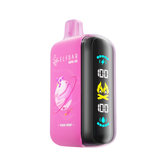 Peach Berry Gout - Prix Puff 25000 Taff Vape Jetable with 5% Nicotine
