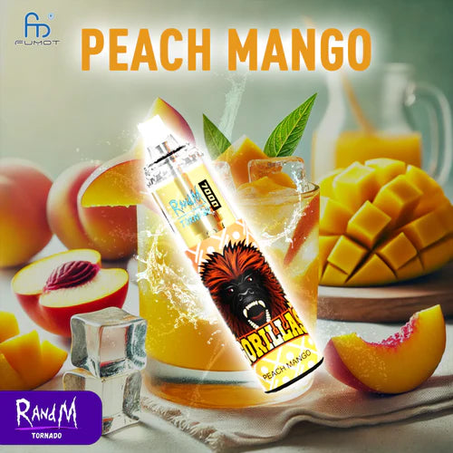 Cigarette électronique Jetable - Peach Mango (7K Bouffée)
