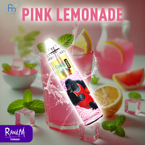 RandM Tornado 7000 Pink Lemonade Cigarette électronique