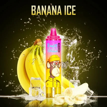Randm Tornado 15000 Puff Banana Ice Saveur Cigarette électronique Jetable