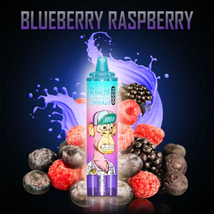 Puff 15000 Taff Cigarette lectronique Jetable - Blueberry Raspberry Vapes-Shop Puff 15000 Taff Cigarette lectronique Jetable - Blueberry Raspberry Vapes-Shop