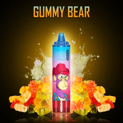 RandM Puff 15000 Taff Gummy Bear Goût Cigarette électronique Jetable
