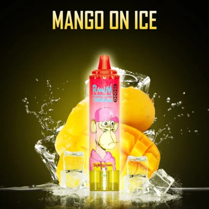 RandM Tornado Puff 15K Taff Vape Jetable Mango On Ice