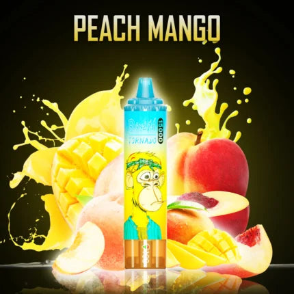 Puff 15000 Taff Vape Monouso with Résistance Mesh - Peach Mango