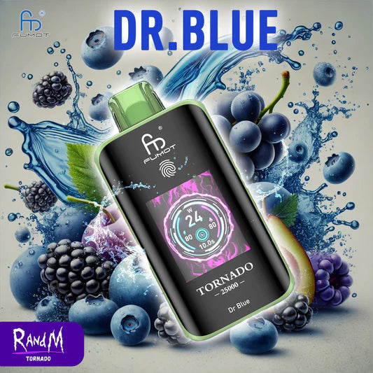 RandM Tornado 25000 Taff Vape Dr Blue