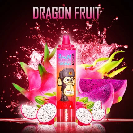 RandM Tornado 15000 Bouffées Dragon Fruit Saveur Vape jetable
