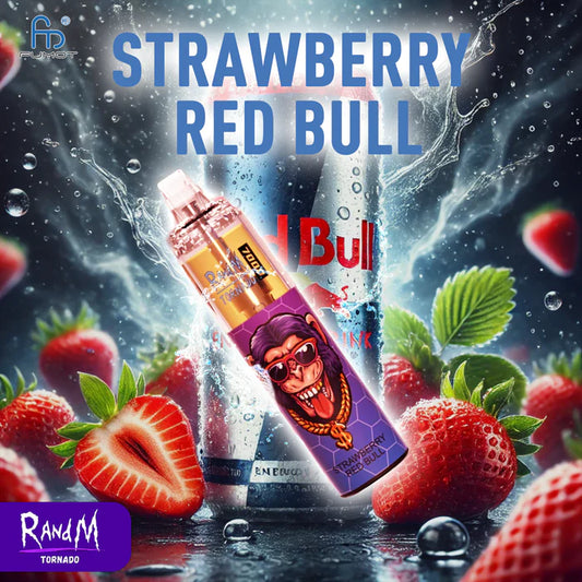 Strawberry Red Bull - 7K Bouffée Cigarettes électroniques