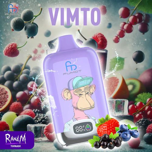 Randm Vape Jetable Vimto Gout de Puffs - Puff 12000 Taff Cigarettes électroniques