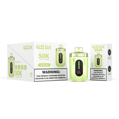 650 mAh rechargeable Puff Razz Bar 50K Taff